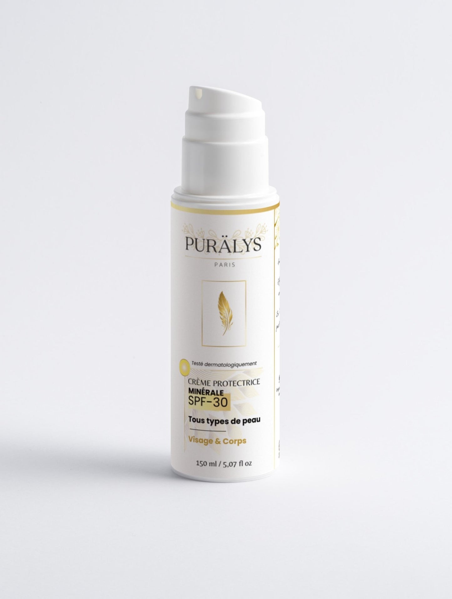 Crème Minérale SPF30 - Visage & Corps - PURÄLYS PARIS