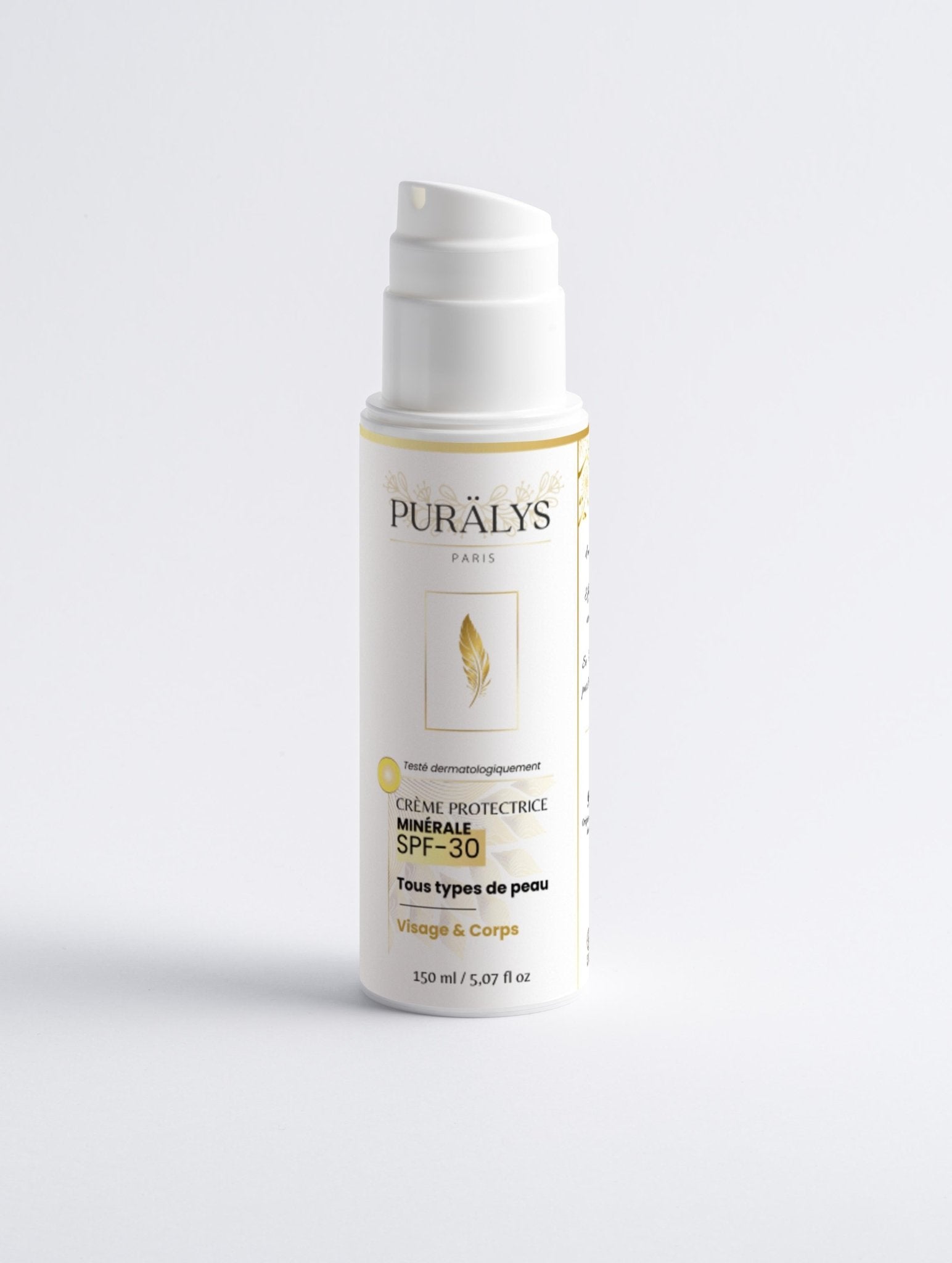Crème Minérale SPF30 - Visage & Corps - PURÄLYS PARIS