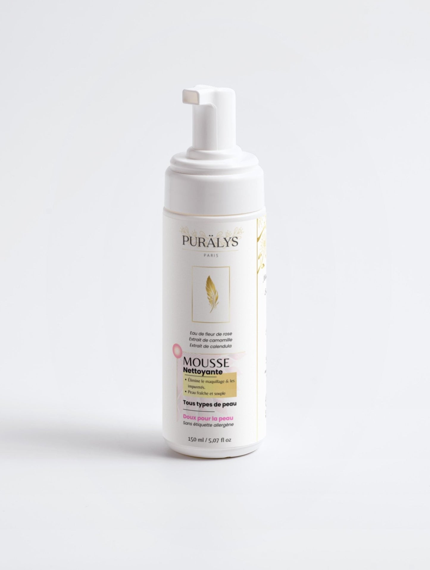 Mousse nettoyante visage – Démaquille & Adoucit - PURÄLYS PARIS